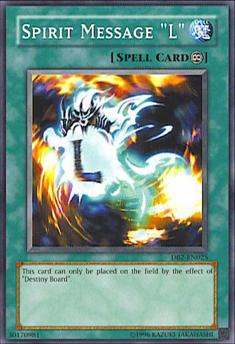 Spirit Message "L" [DB2-EN025] Common | Devastation Store
