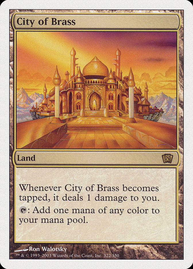 City of Brass [Eighth Edition] - Devastation Store | Devastation Store