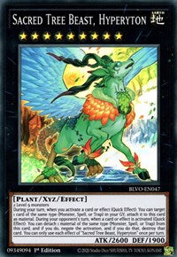 Sacred Tree Beast, Hyperyton [BLVO-EN047] Super Rare | Devastation Store