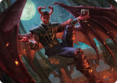 Raphael, Fiendish Savior Art Card (40) [Commander Legends: Battle for Baldur's Gate Art Series] | Devastation Store