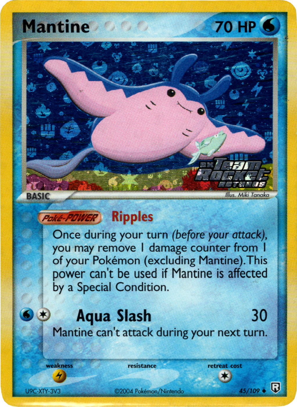 Mantine (45/109) (Stamped) [EX: Team Rocket Returns] | Devastation Store