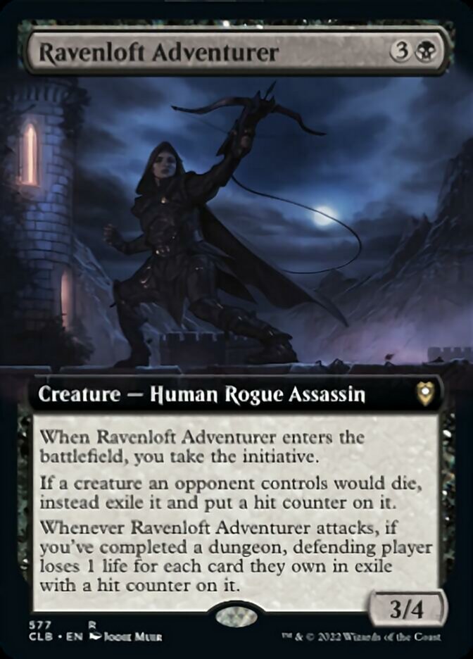 Ravenloft Adventurer (Extended Art) [Commander Legends: Battle for Baldur's Gate] | Devastation Store