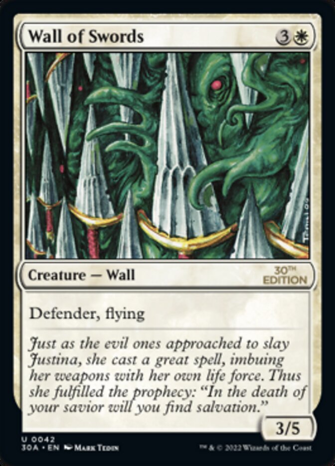Wall of Swords [30th Anniversary Edition] | Devastation Store