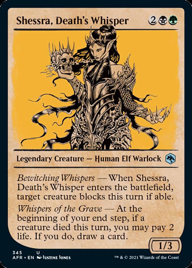 Shessra, Death's Whisper (Showcase) [Dungeons & Dragons: Adventures in the Forgotten Realms] | Devastation Store
