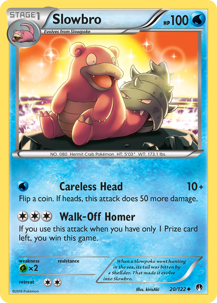 Slowbro (20/122) [XY: BREAKpoint] | Devastation Store