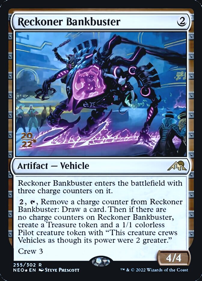 Reckoner Bankbuster [Kamigawa: Neon Dynasty Prerelease Promos] | Devastation Store