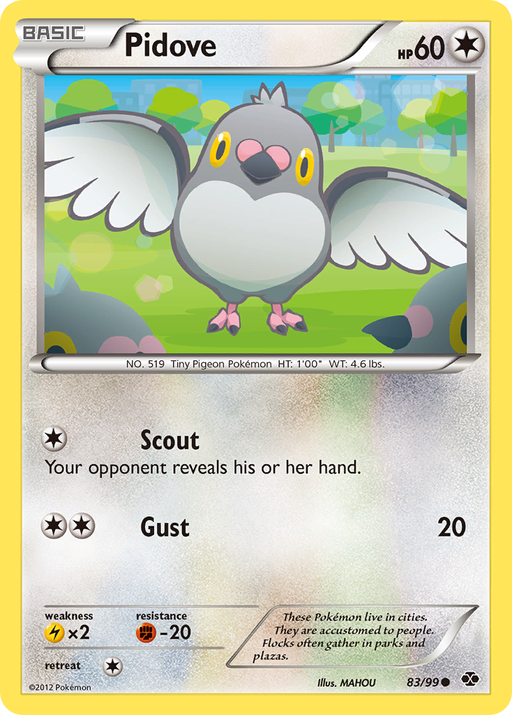 Pidove (83/99) [Black & White: Next Destinies] | Devastation Store