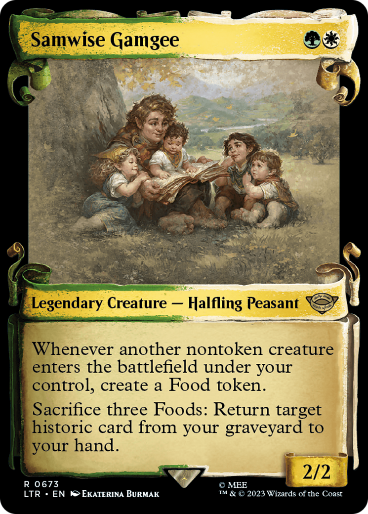 Samwise Gamgee [The Lord of the Rings: Tales of Middle-Earth Showcase Scrolls] | Devastation Store