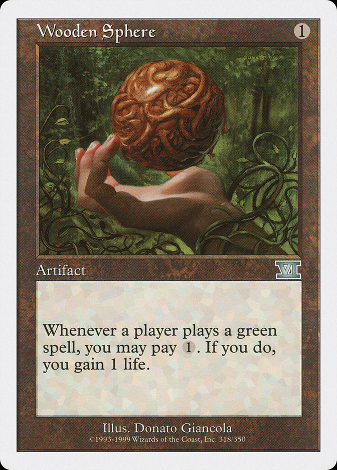 Wooden Sphere [Classic Sixth Edition] | Devastation Store