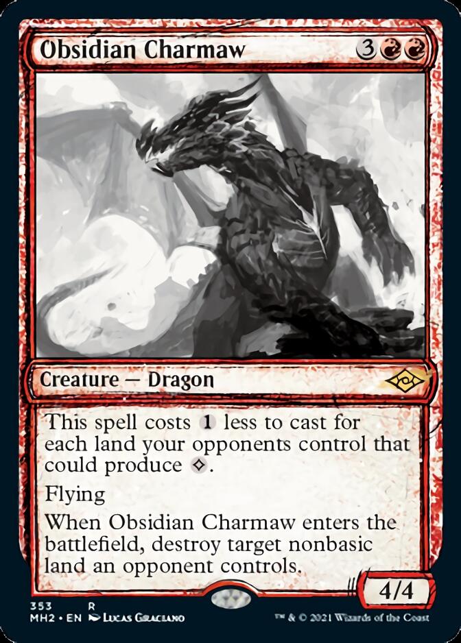 Obsidian Charmaw (Sketch) [Modern Horizons 2] | Devastation Store