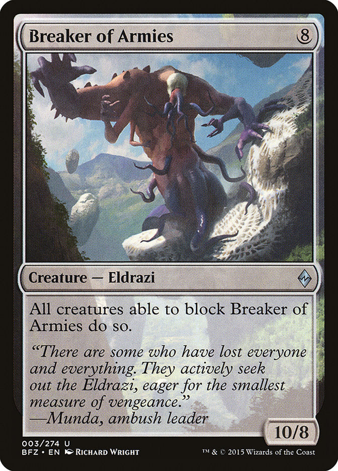 Breaker of Armies [Battle for Zendikar] - Devastation Store | Devastation Store