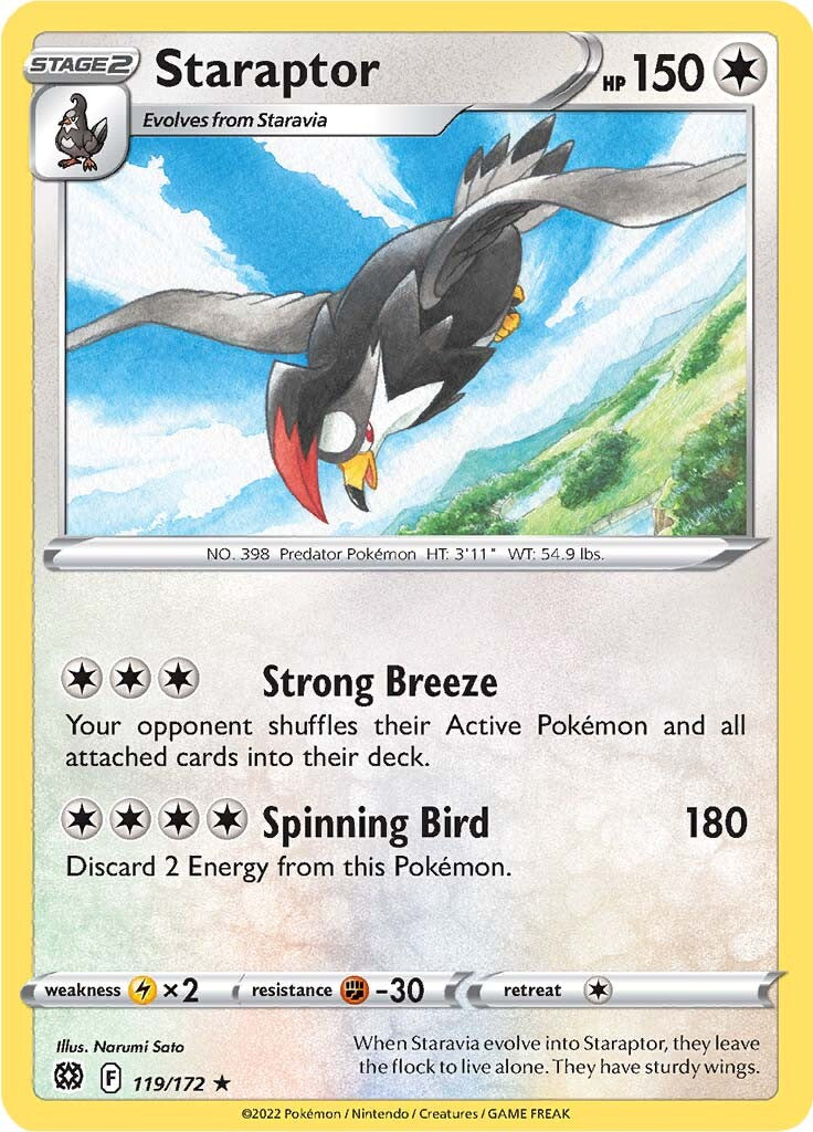 Staraptor (119/172) [Sword & Shield: Brilliant Stars] | Devastation Store