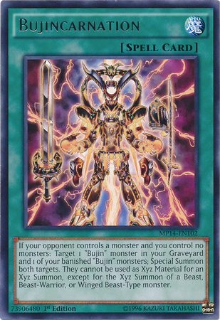 Bujincarnation [MP14-EN102] Rare | Devastation Store