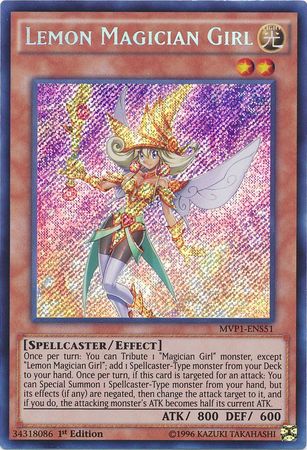 Lemon Magician Girl [MVP1-ENS51] Secret Rare | Devastation Store