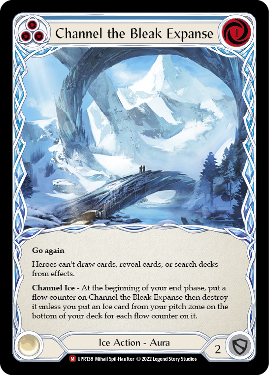 Channel the Bleak Expanse [UPR138] (Uprising)  Rainbow Foil | Devastation Store