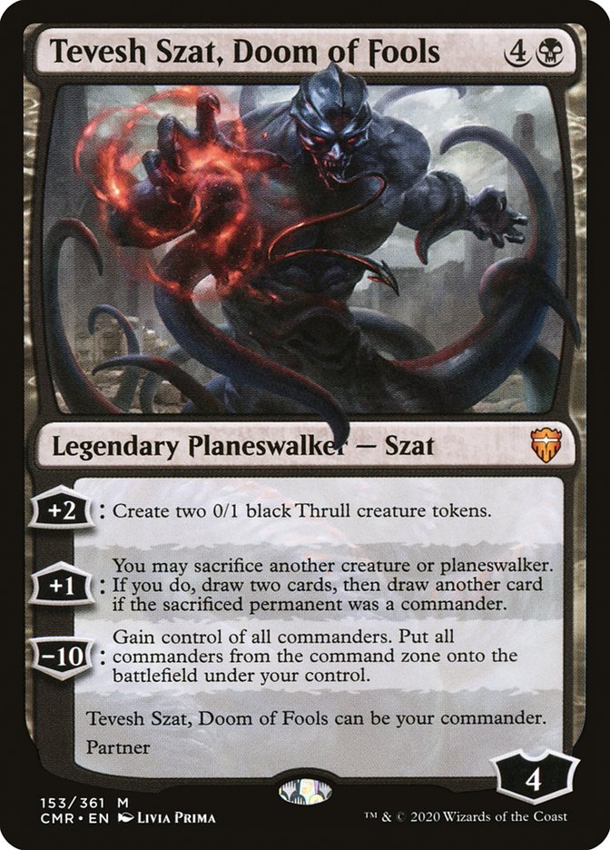 Tevesh Szat, Doom of Fools [Commander Legends] | Devastation Store