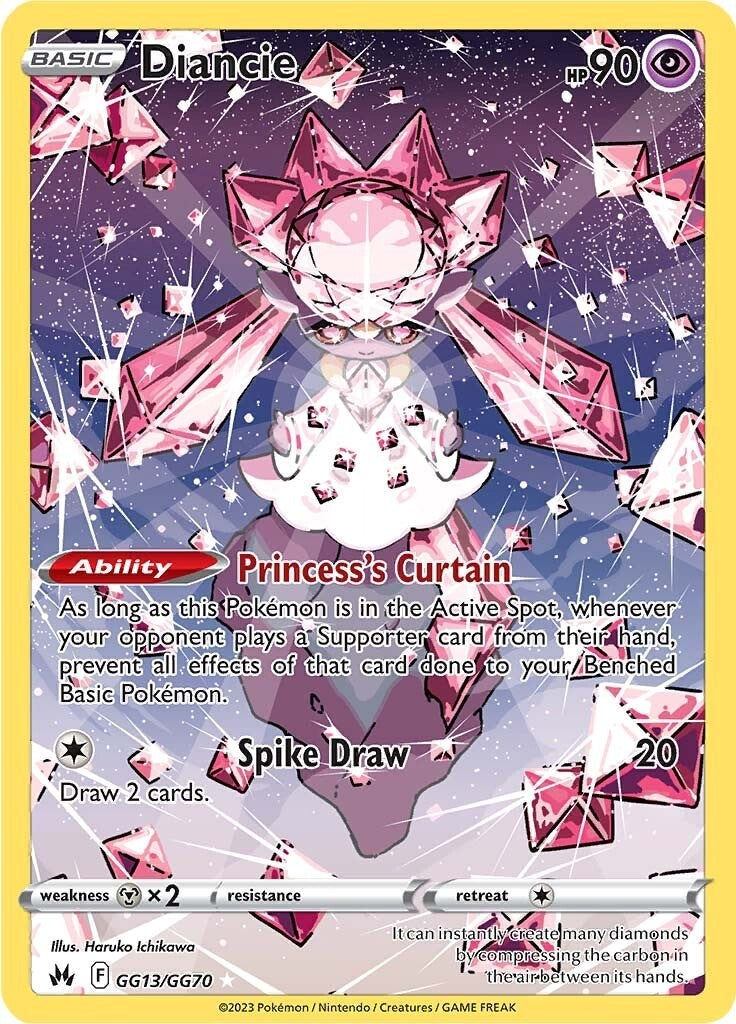 Diancie (GG13/GG70) [Sword & Shield: Crown Zenith] | Devastation Store