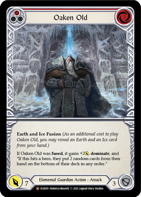 Oaken Old [U-ELE005] Unlimited Rainbow Foil | Devastation Store