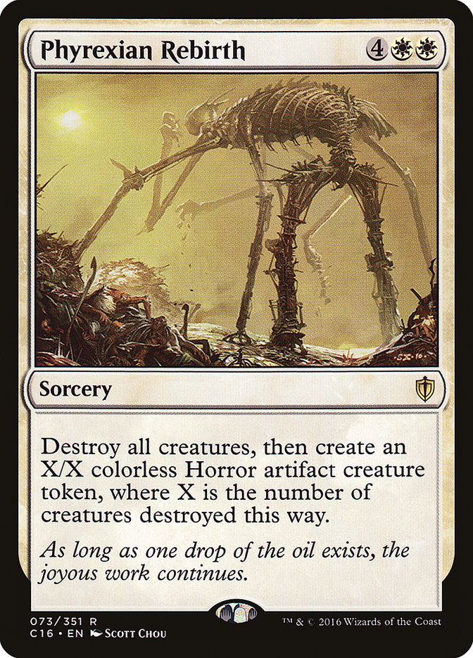 Phyrexian Rebirth [Commander 2016] | Devastation Store