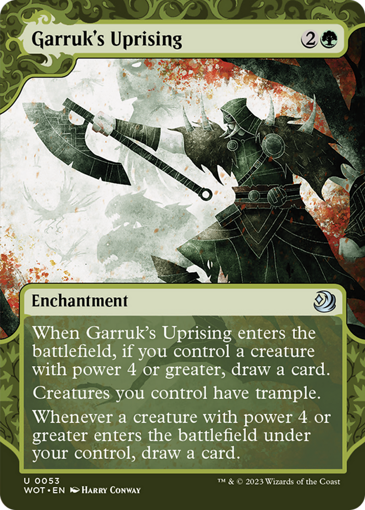 Garruk's Uprising [Wilds of Eldraine: Enchanting Tales] | Devastation Store