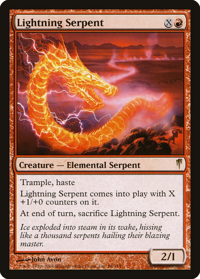 Lightning Serpent [Coldsnap] | Devastation Store