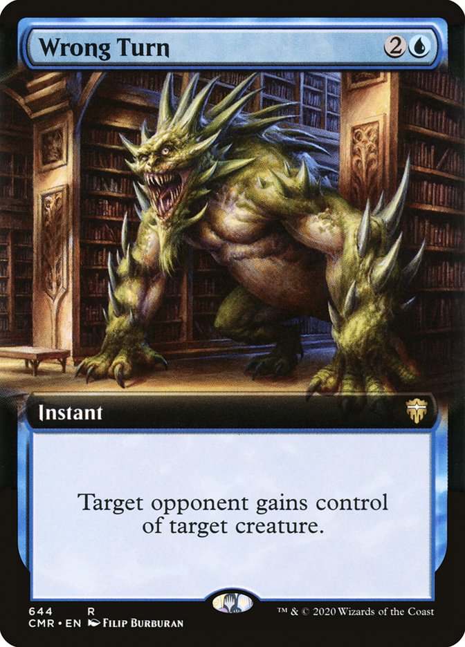 Wrong Turn (Extended) [Commander Legends] | Devastation Store