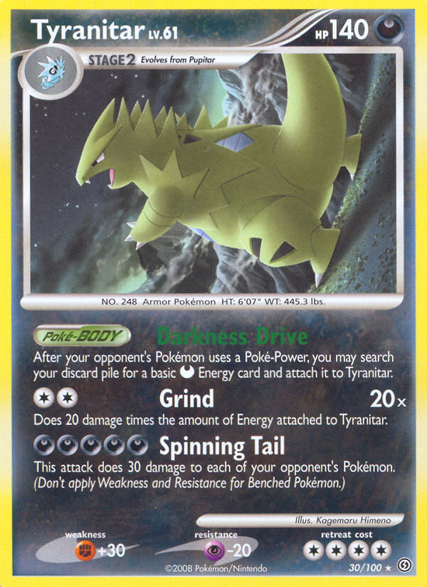 Tyranitar (30/100) [Diamond & Pearl: Stormfront] | Devastation Store