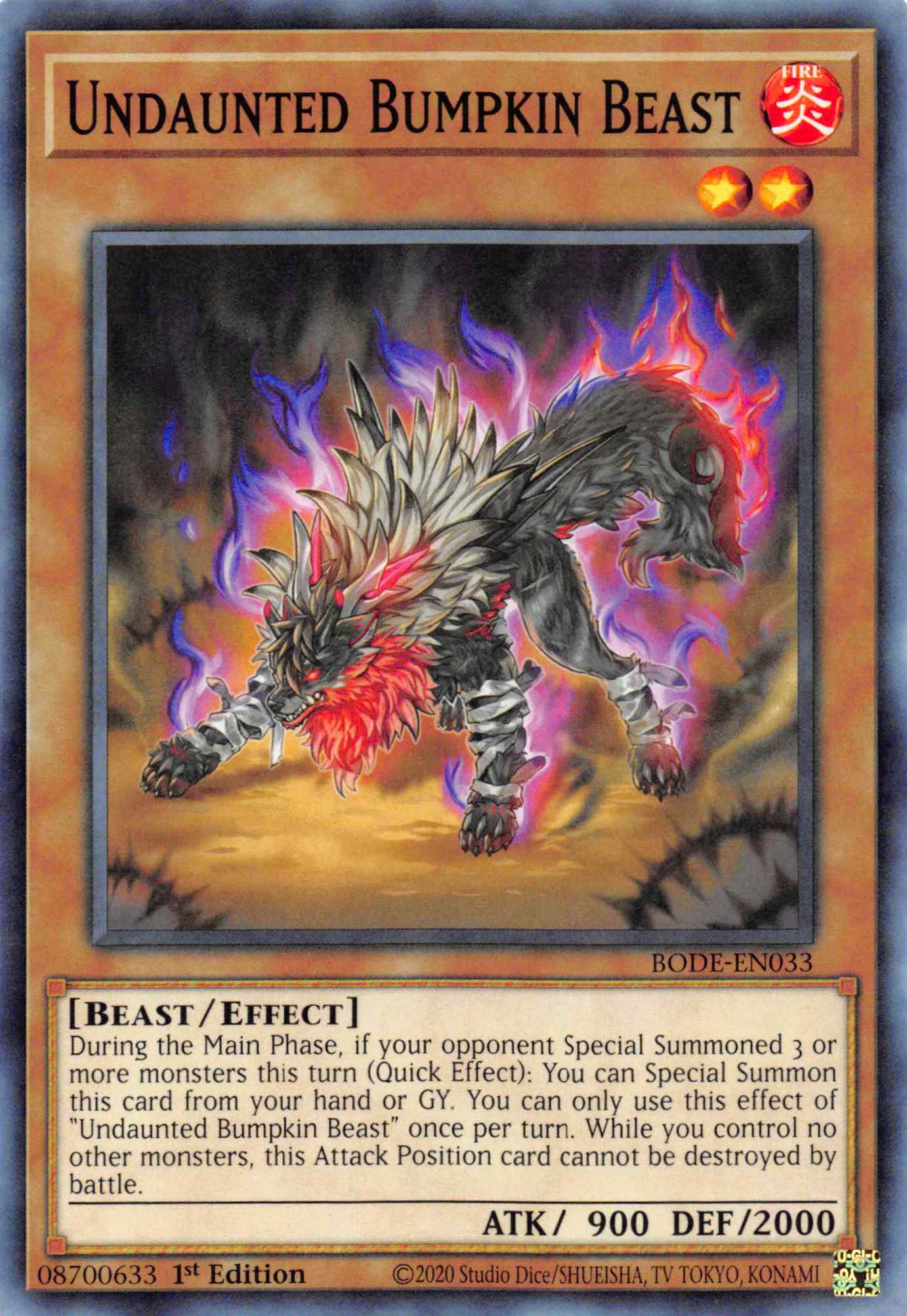 Undaunted Bumpkin Beast [BODE-EN033] Common | Devastation Store