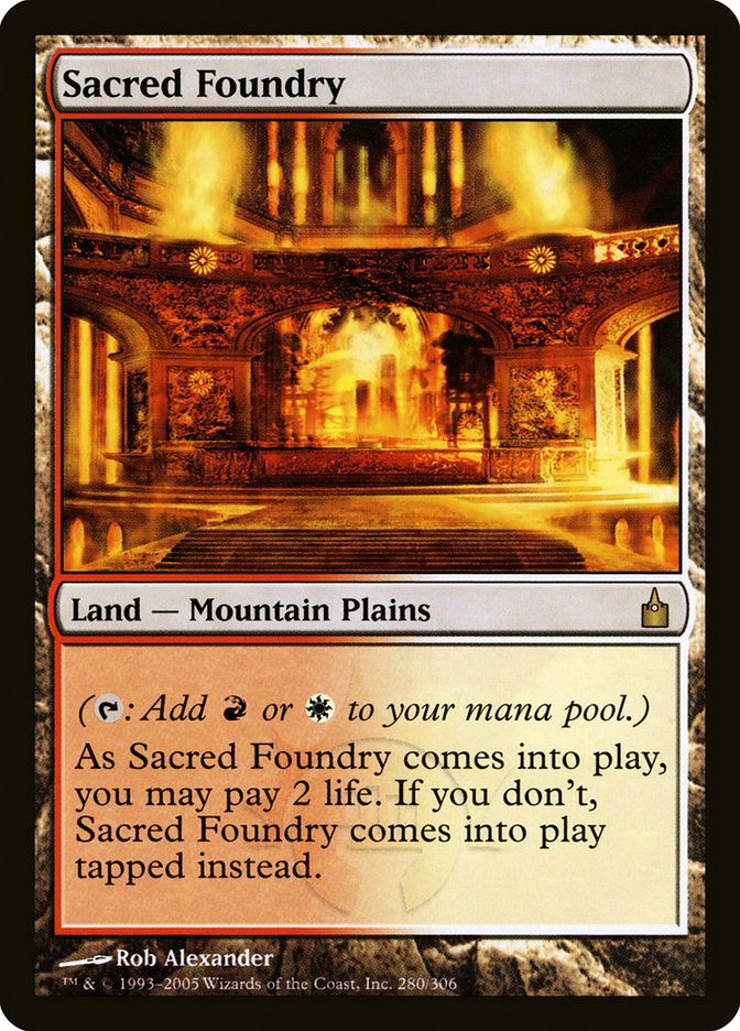 Sacred Foundry [Ravnica: City of Guilds] - Devastation Store | Devastation Store