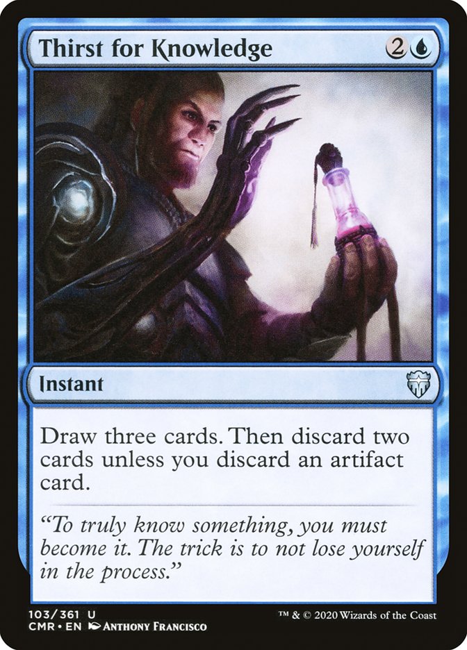 Thirst for Knowledge [Commander Legends] | Devastation Store