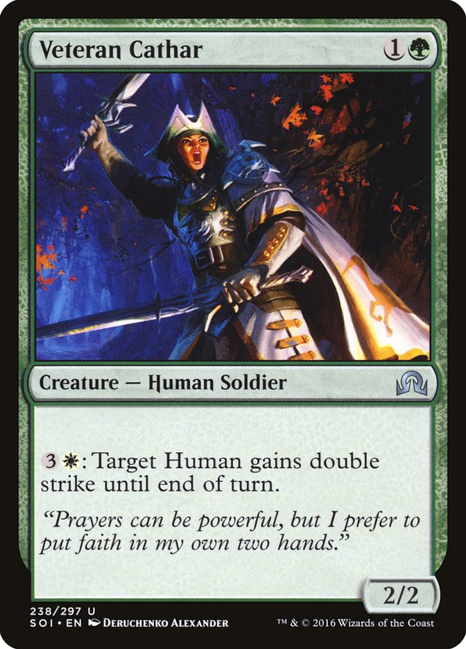 Veteran Cathar [Shadows over Innistrad] | Devastation Store