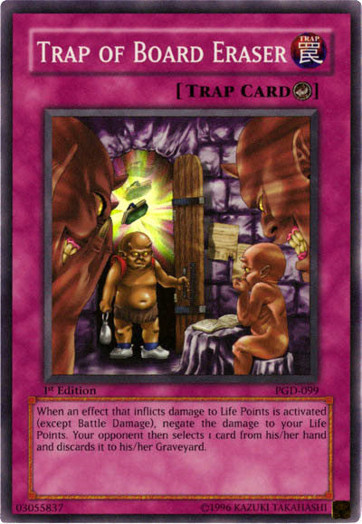 Trap of Board Eraser [PGD-099] Super Rare | Devastation Store