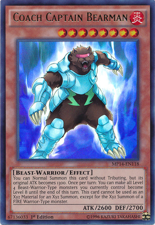 Coach Captain Bearman [MP14-EN118] Ultra Rare | Devastation Store