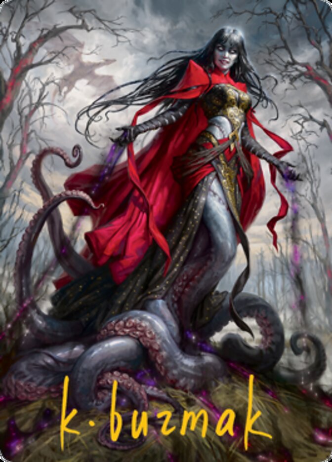 Geyadrone Dihada Art Card (54) (Gold-Stamped Signature) [Modern Horizons 2 Art Series] | Devastation Store