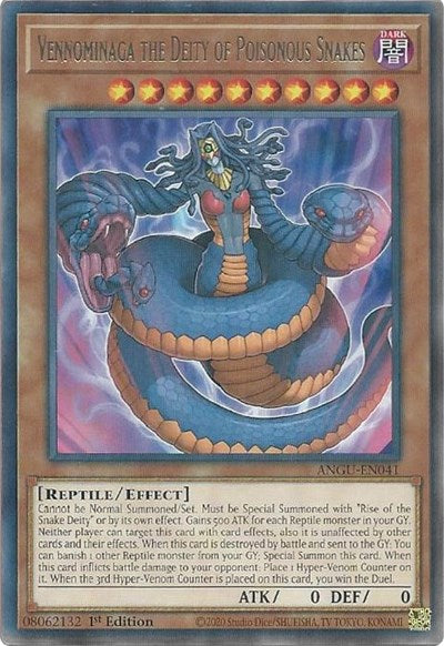 Vennominaga the Deity of Poisonous Snakes (Rare) [ANGU-EN041] Rare | Devastation Store