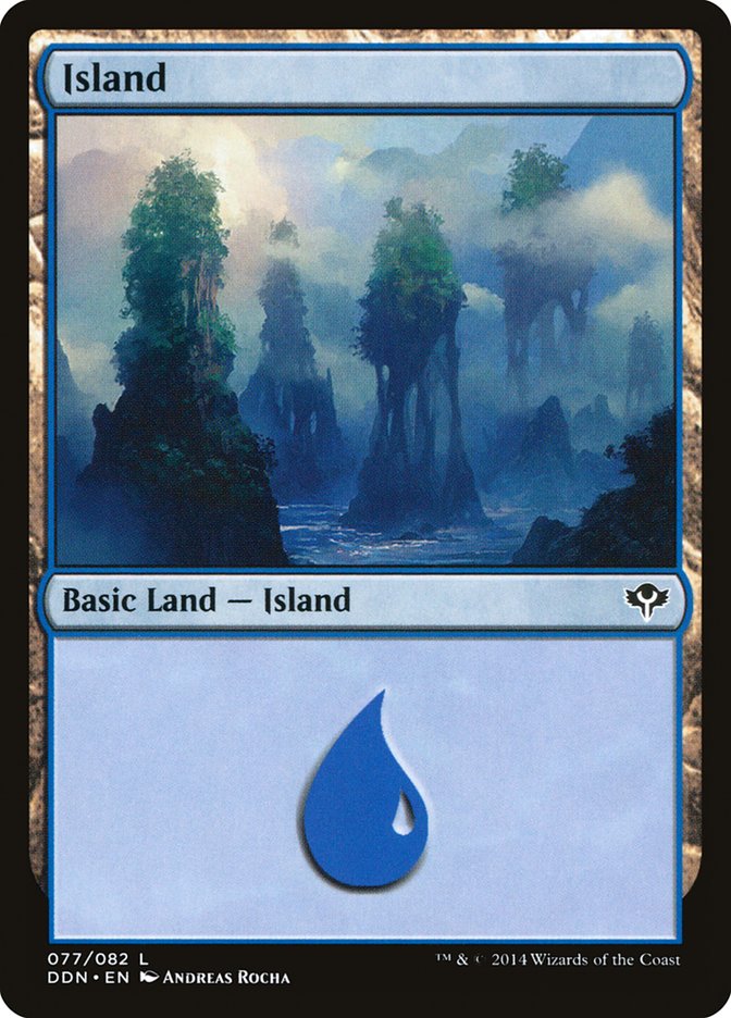 Island (77) [Duel Decks: Speed vs. Cunning] - Devastation Store | Devastation Store