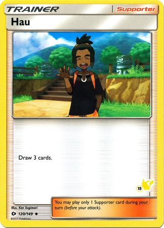 Hau (120/149) (Pikachu Stamp #13) [Battle Academy 2020] | Devastation Store