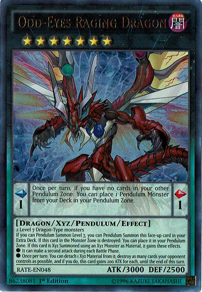 Odd-Eyes Raging Dragon [RATE-EN048] Ultra Rare | Devastation Store