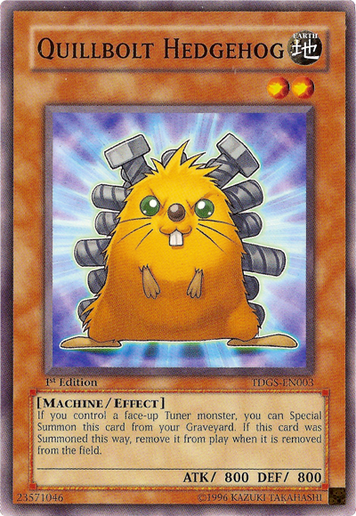 Quillbolt Hedgehog [TDGS-EN003] Common | Devastation Store