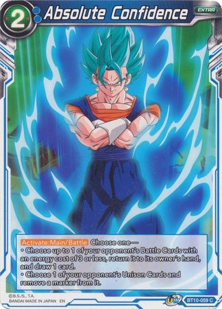 Absolute Confidence (BT10-059) [Rise of the Unison Warrior 2nd Edition] | Devastation Store