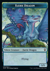 Treasure // Faerie Dragon Double-sided Token [Commander Legends: Battle for Baldur's Gate Tokens] | Devastation Store