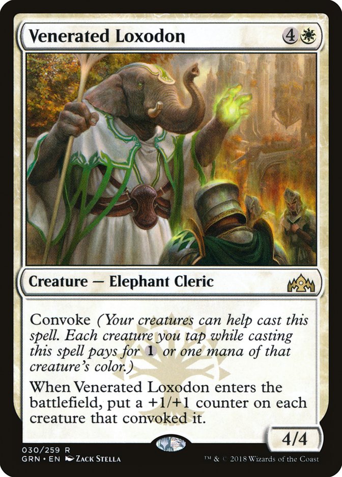 Venerated Loxodon [Guilds of Ravnica] | Devastation Store