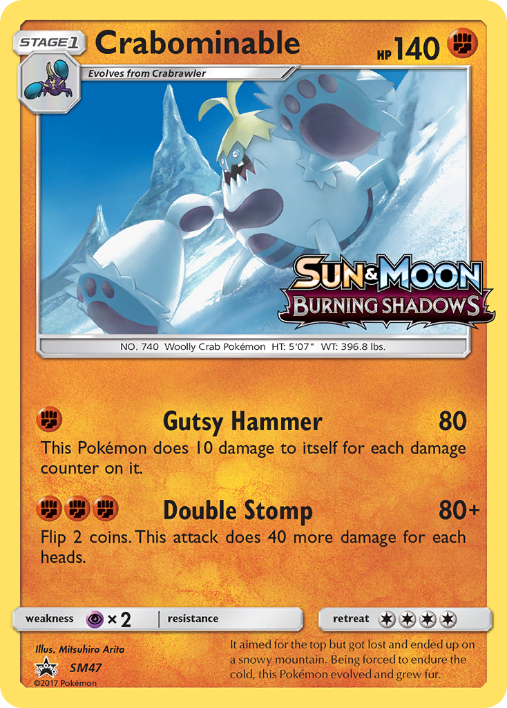 Crabominable (SM47) [Sun & Moon: Black Star Promos] | Devastation Store