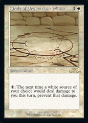 Circle of Protection: White (Retro) [30th Anniversary Edition] | Devastation Store