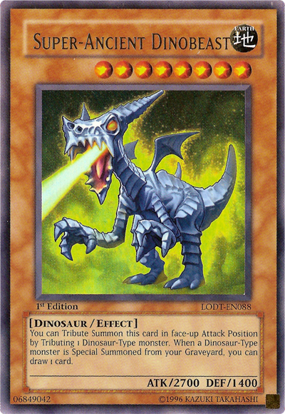 Super-Ancient Dinobeast [LODT-EN088] Ultra Rare | Devastation Store