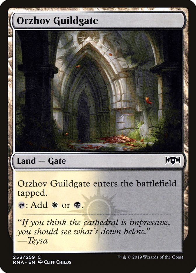 Orzhov Guildgate (253/259) [Ravnica Allegiance] | Devastation Store