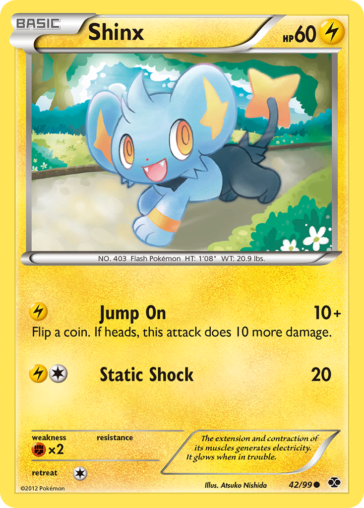 Shinx (42/99) [Black & White: Next Destinies] | Devastation Store