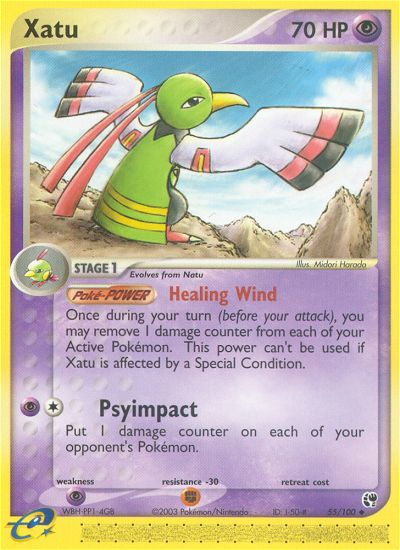 Xatu (55/100) [EX: Sandstorm] | Devastation Store
