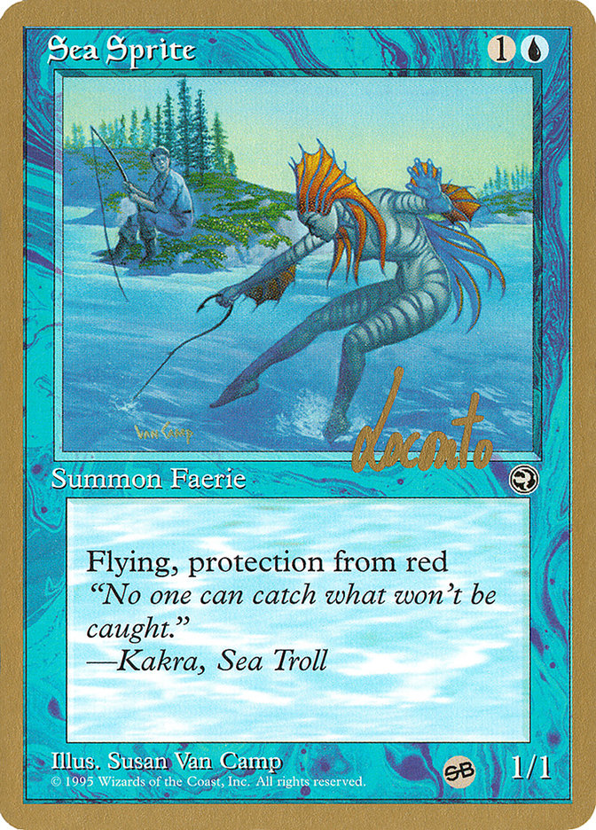 Sea Sprite (Michael Loconto) (SB) [Pro Tour Collector Set] | Devastation Store