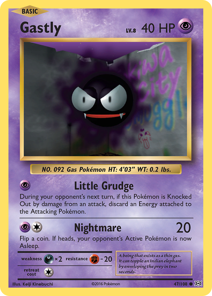Gastly (47/108) [XY: Evolutions] | Devastation Store